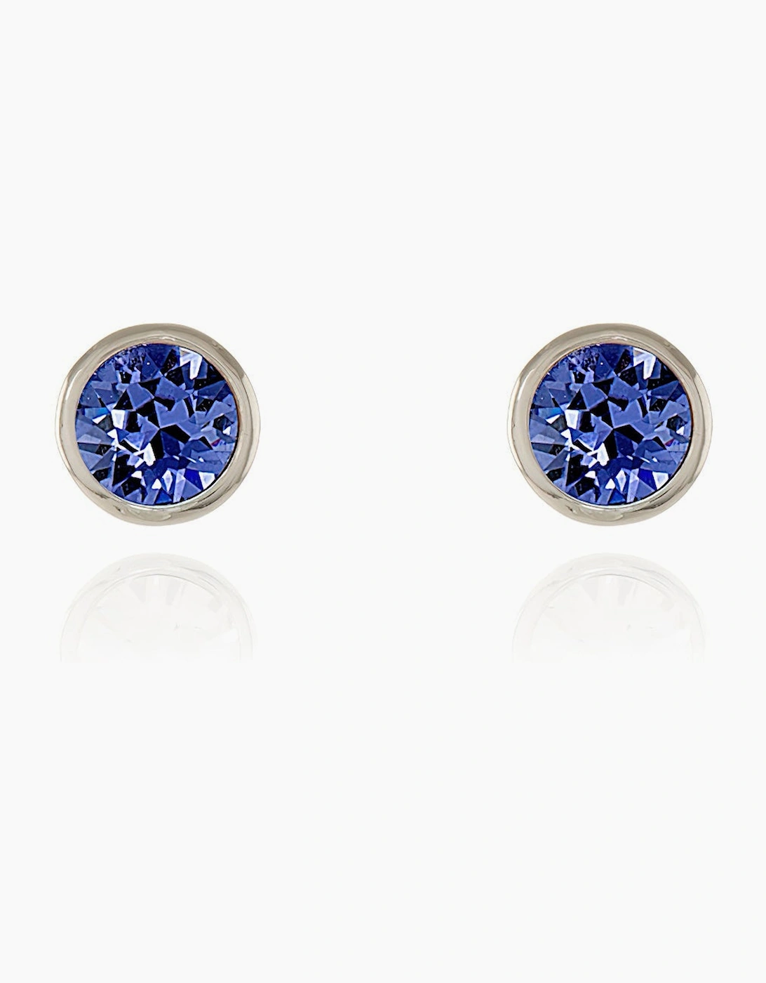 Cachet London Women's Blue/Blue Thisbe Silver Tanzanite Earrings