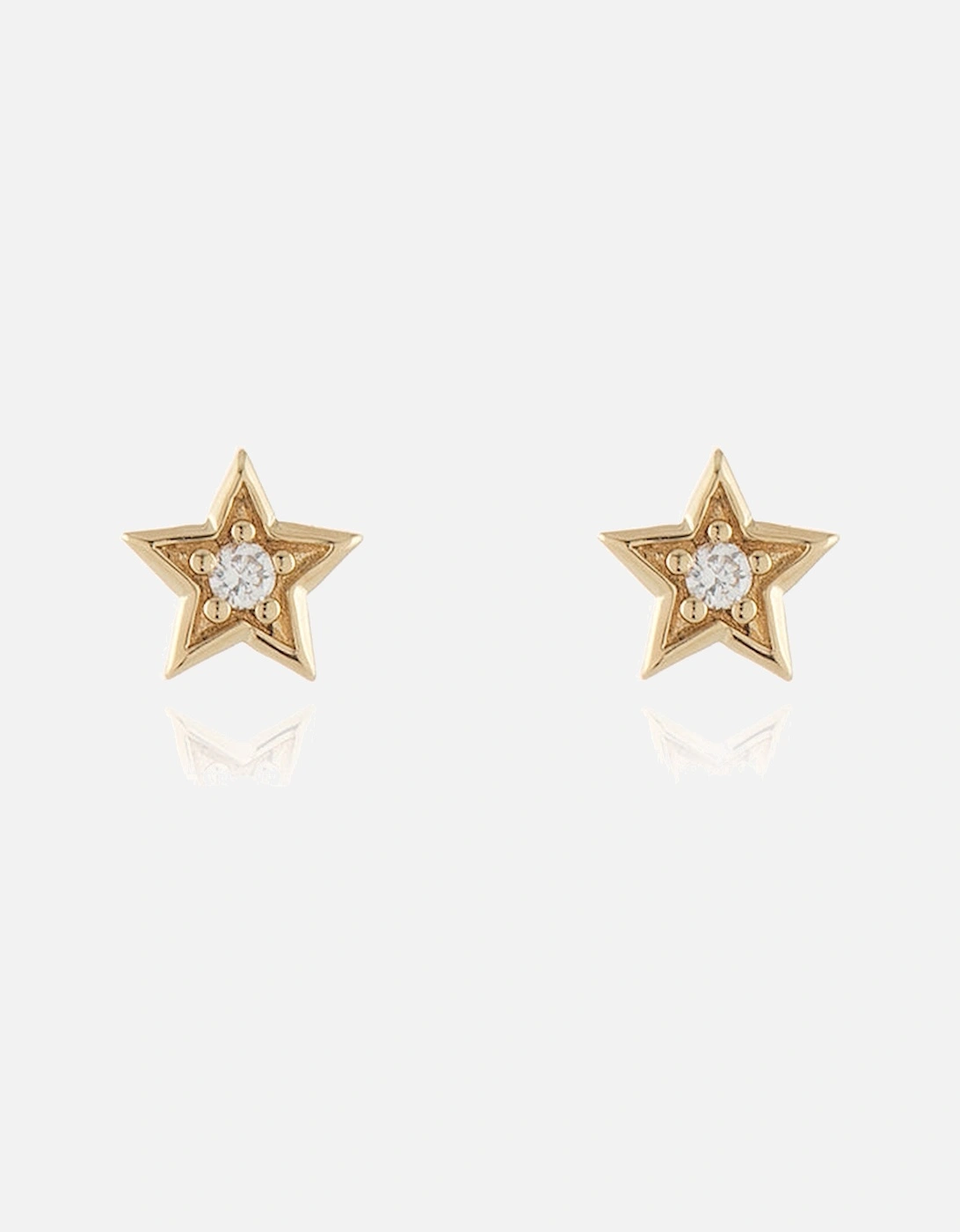 Luna Star Gold Earrings