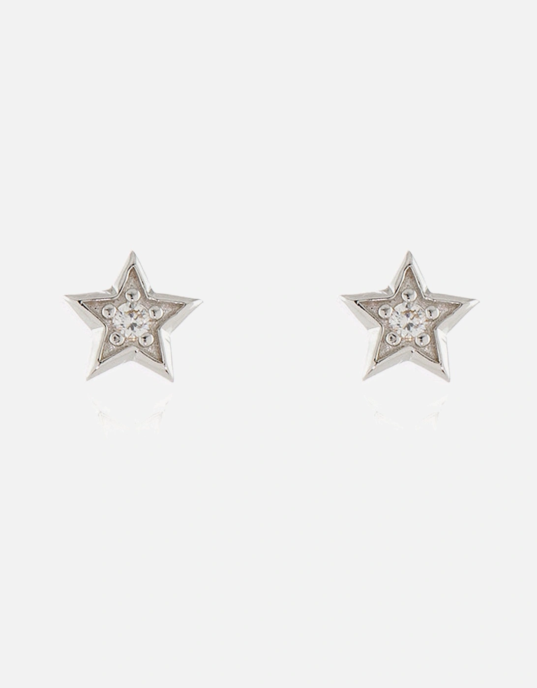 Luna Star Silver Earrings