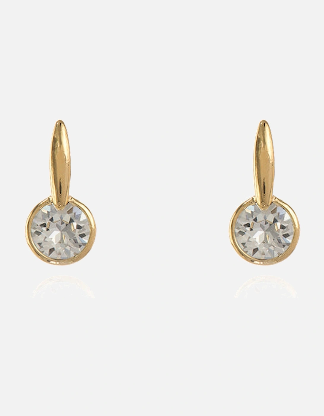 Lara Simple Stud Gold Earrings