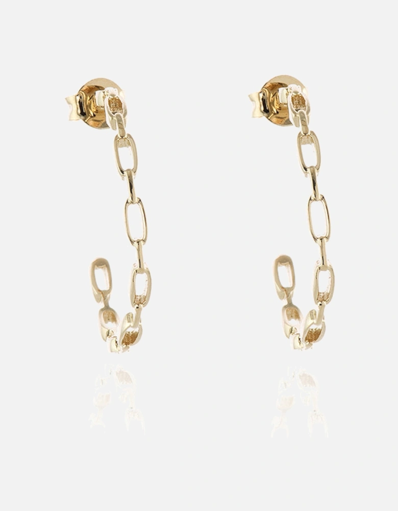 Raja Gold Hoop Earrings