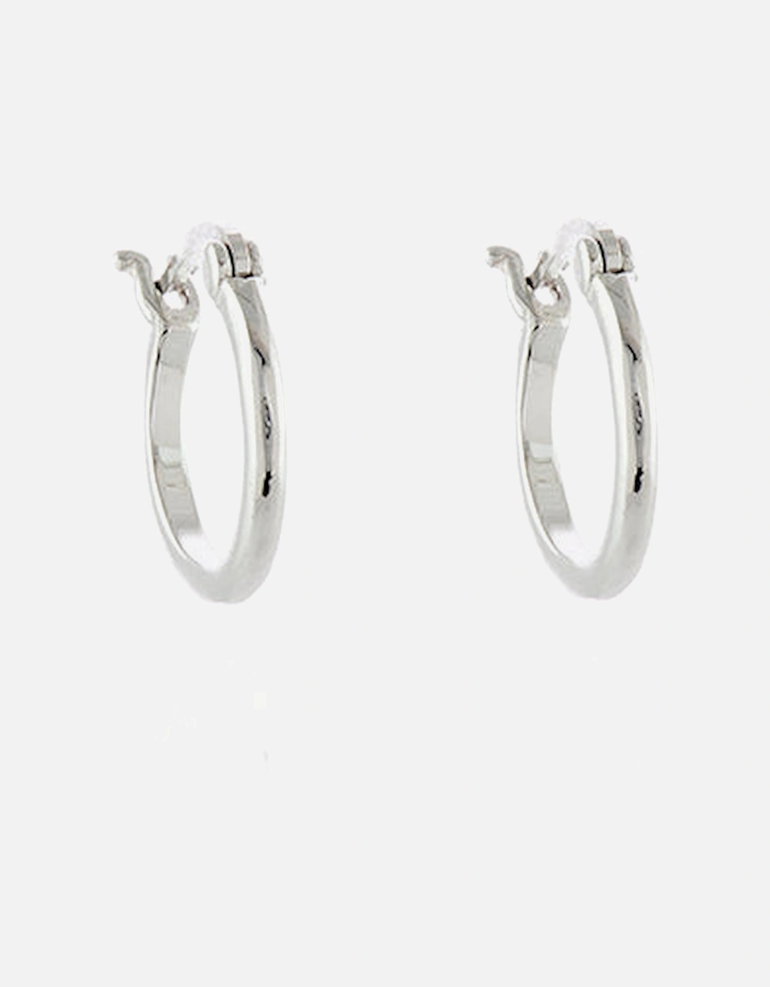 Keely 12mm Silver Earrings