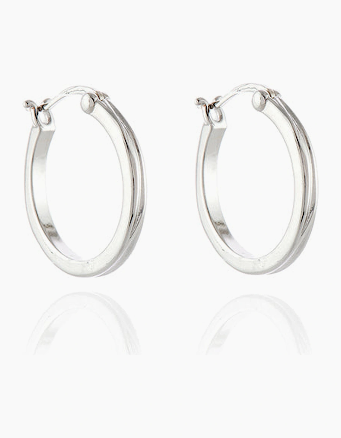 Cachet London Women's Silver/Silver Keely 18Mm Earrings Medium