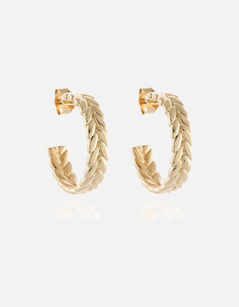 Oletta Gold Hoop Earrings