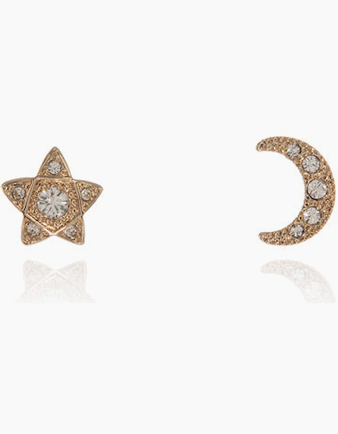 Women's Cachet London Lunar Star Gold Earrings