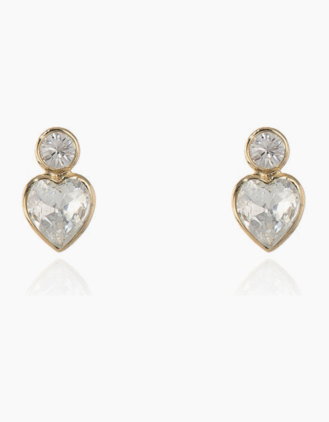 Cachet London Unisex Gold Posy Simple Earrings