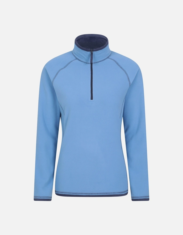 Womens/Ladies Montana Half Zip Fleece Top