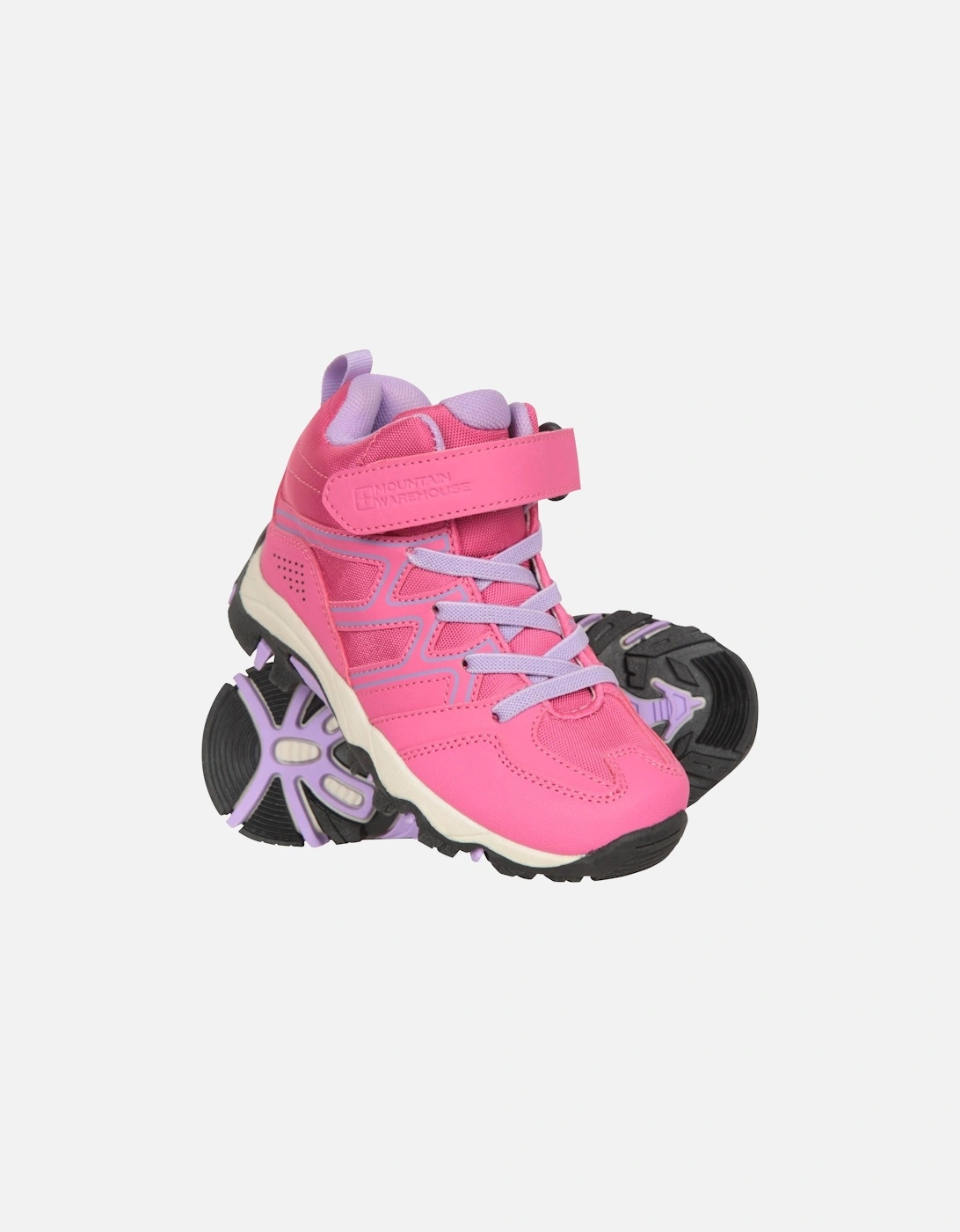 Mountain Warehouse Childrens/Kids Oscar Walking Boots - Pink - Size: 13