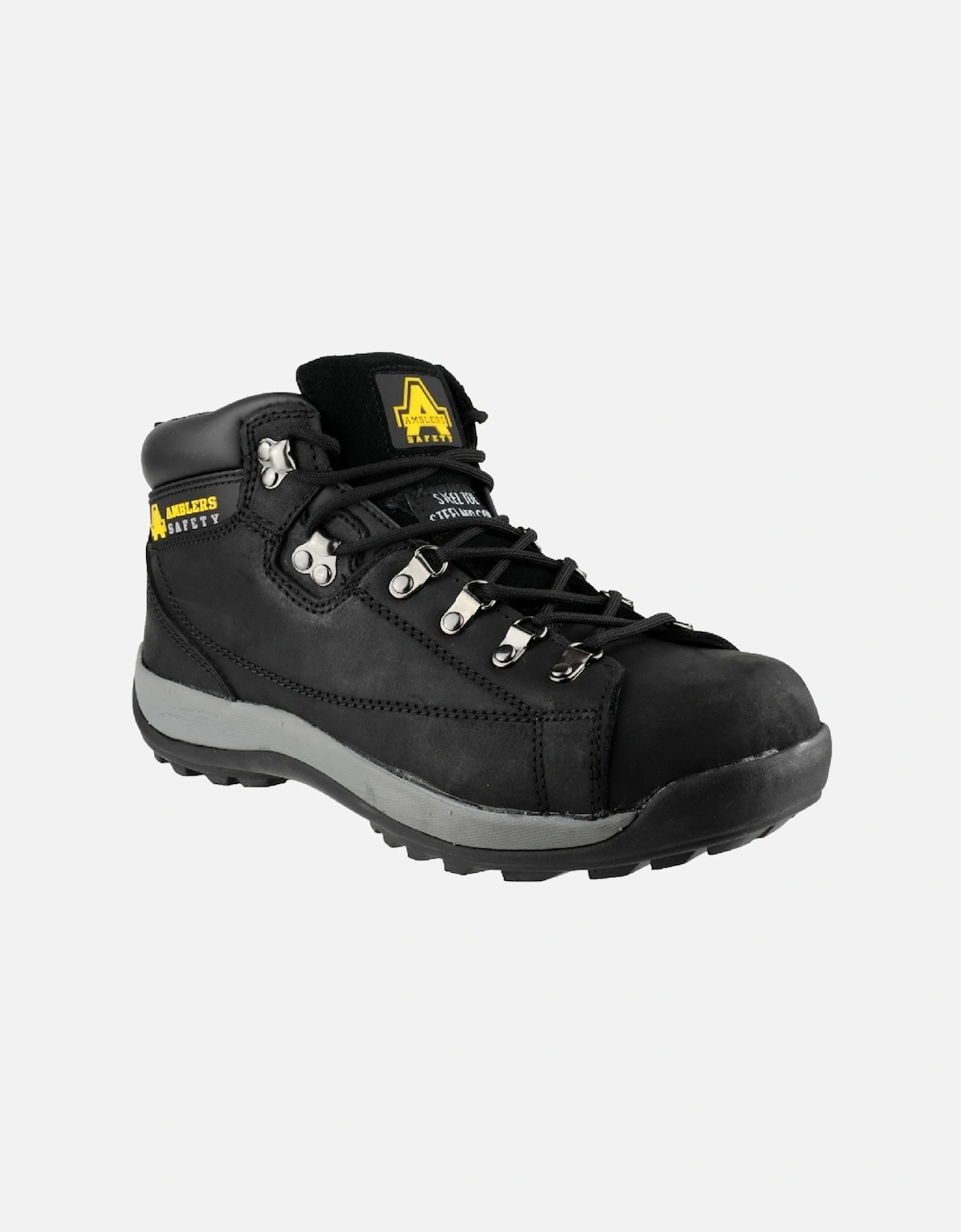 Mens FS123 Steel Toe & Midsole Leather Safety Boot, 8 of 7