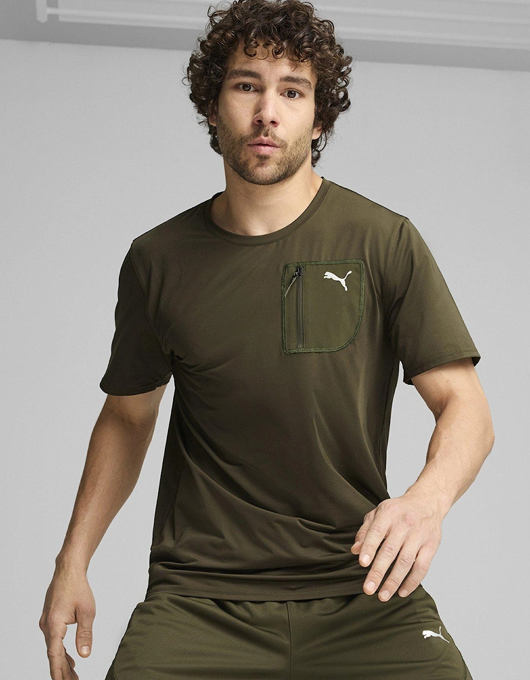 Men's Flex Cargo Tee - Green, 6 of 5