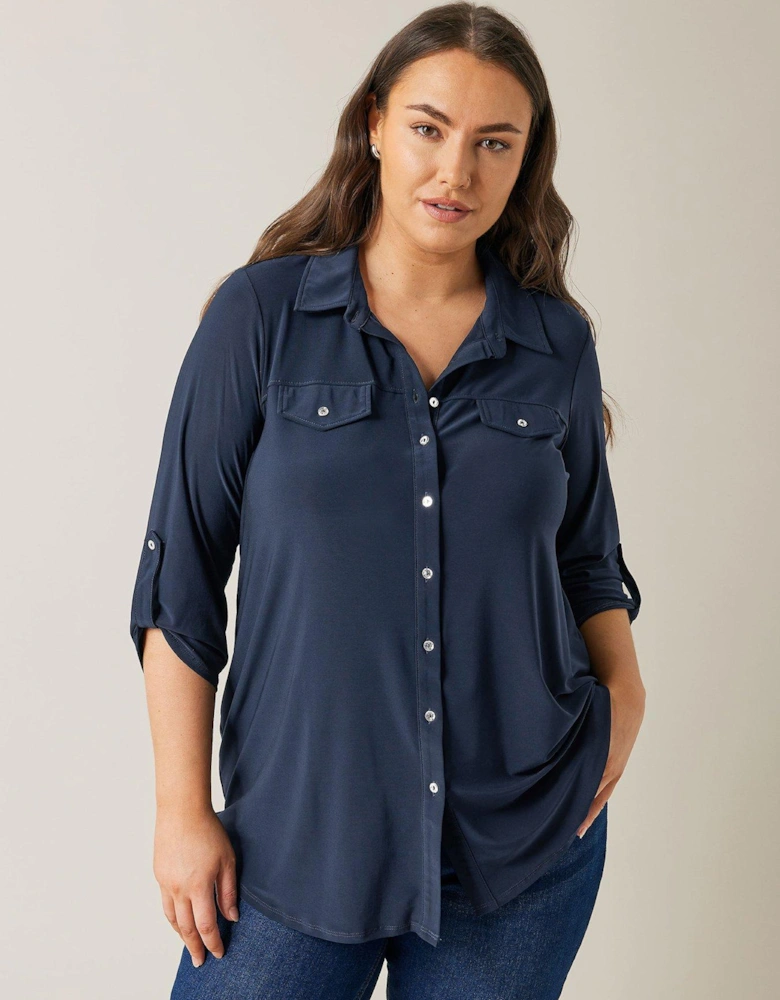 Utility Shirt - Blue