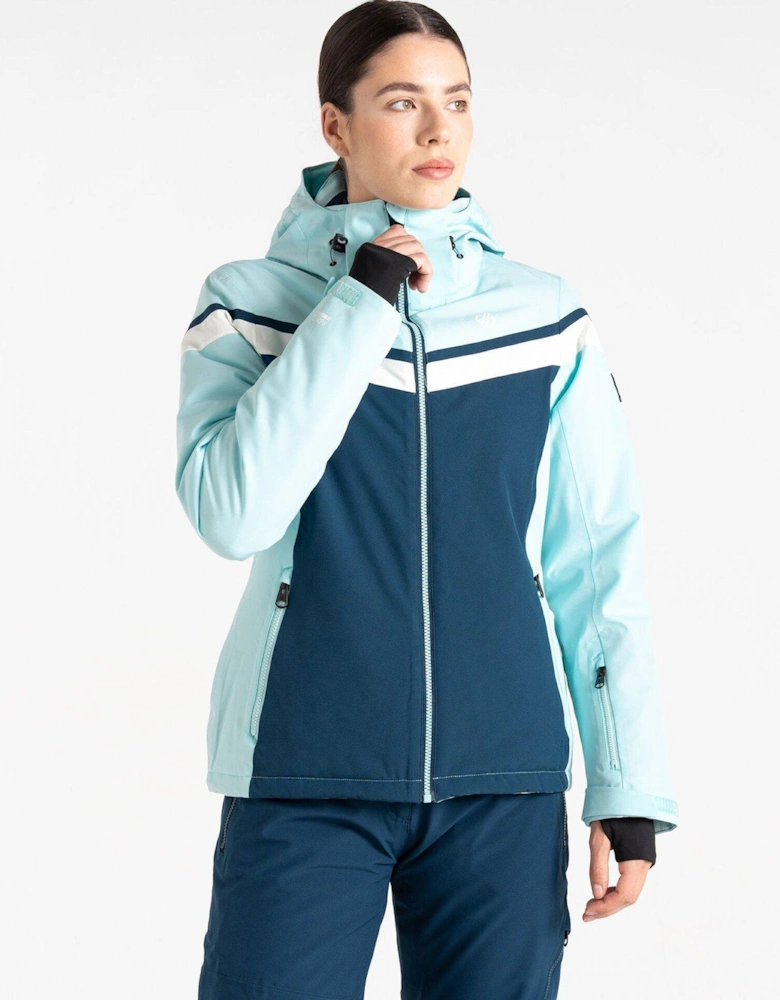 Women's Flurry Ski Jacket - Water Ballet/Moonlight Denim