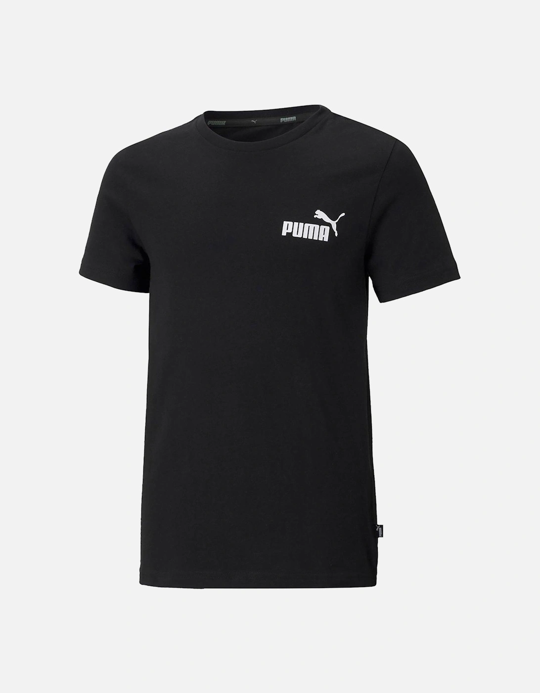 Boys Essentials Small Logo T-Shirt - Black, 2 of 1