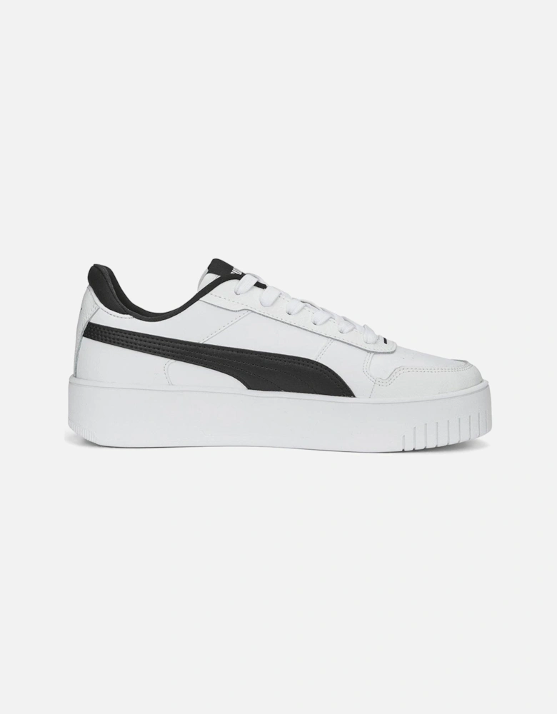 Carina Street Trainers - White/Black