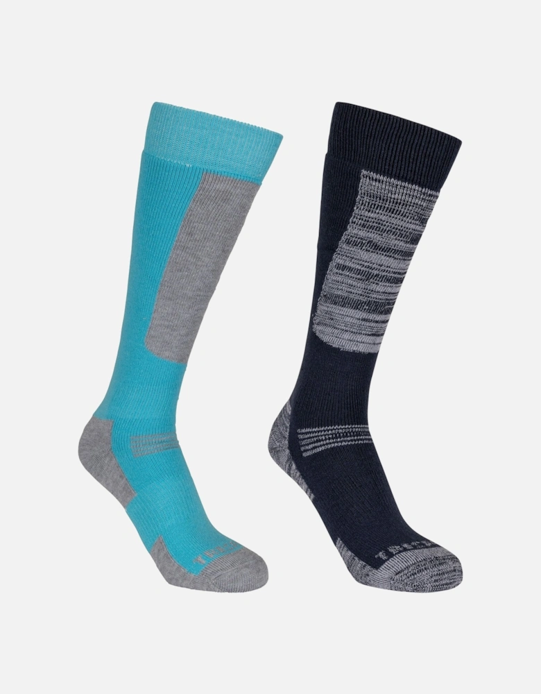 Childrens/Kids Convex Ski Socks (Pack of 2)