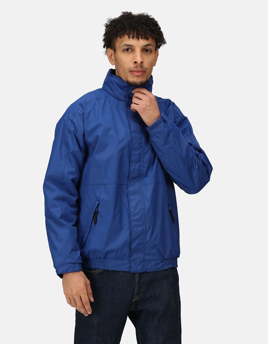Professional Mens Dover Fleece Lined Bomber Jacket, 2 of 1