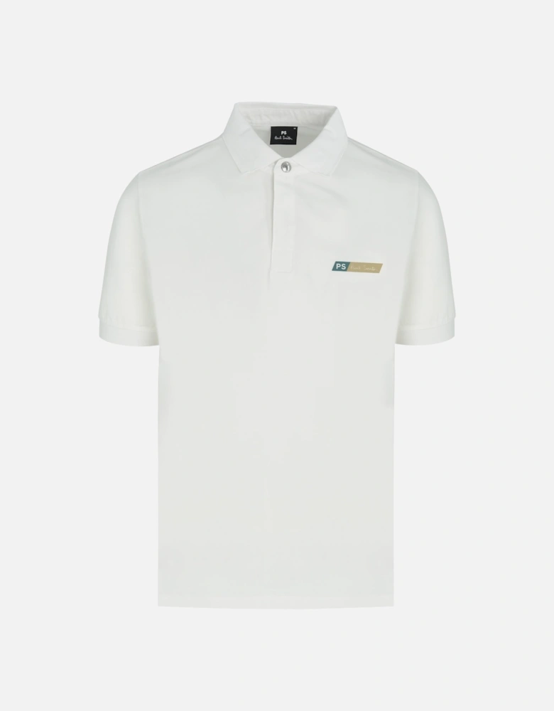 PS Regular Fit Cotton Polo Shirt White