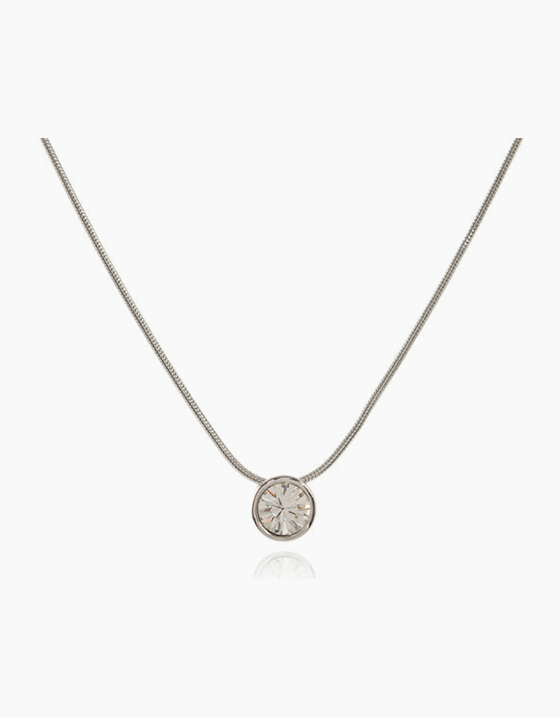 Cachet London Women's Silver Solitaire Pendant