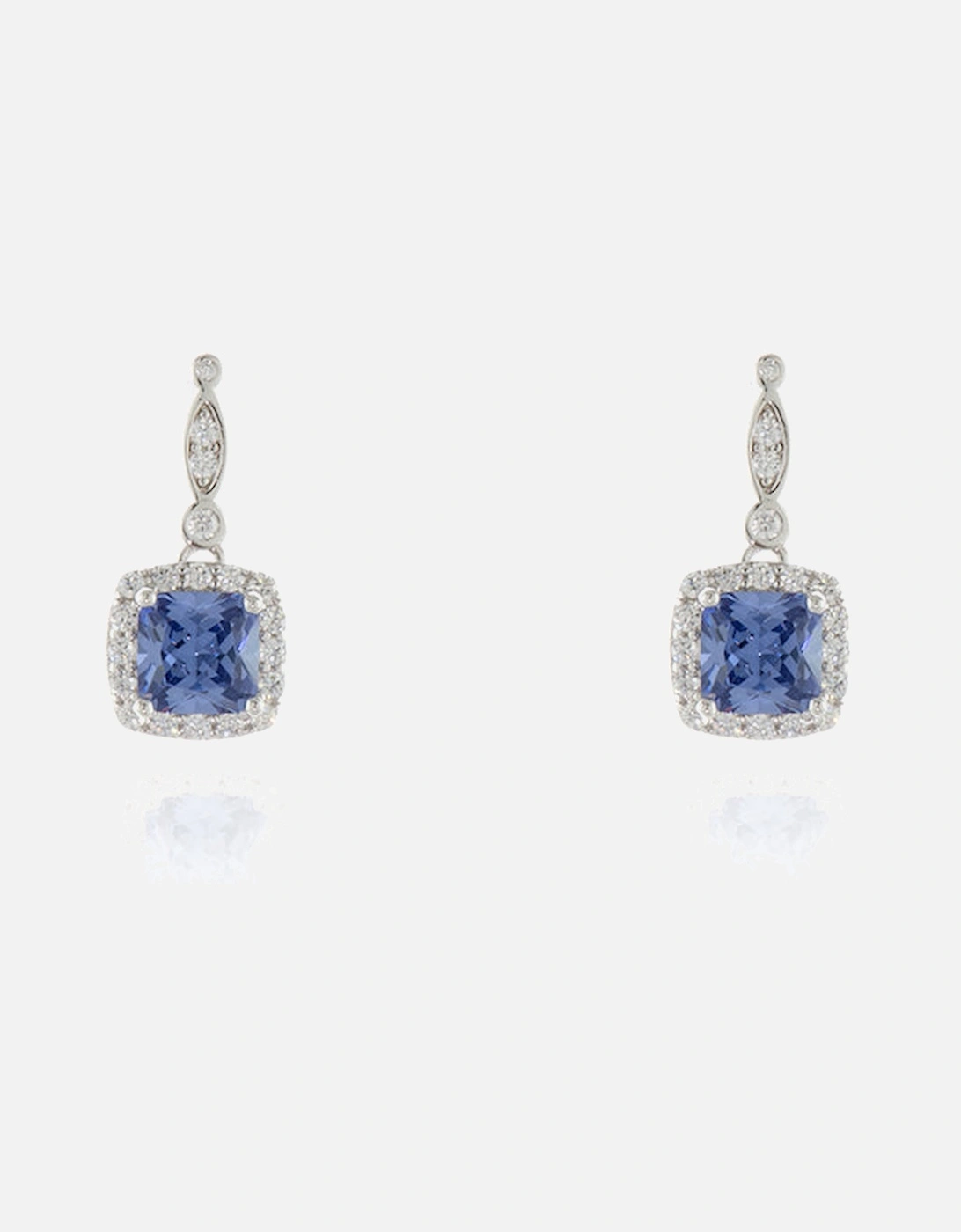 Tanis Silver Tanzanite Earrings