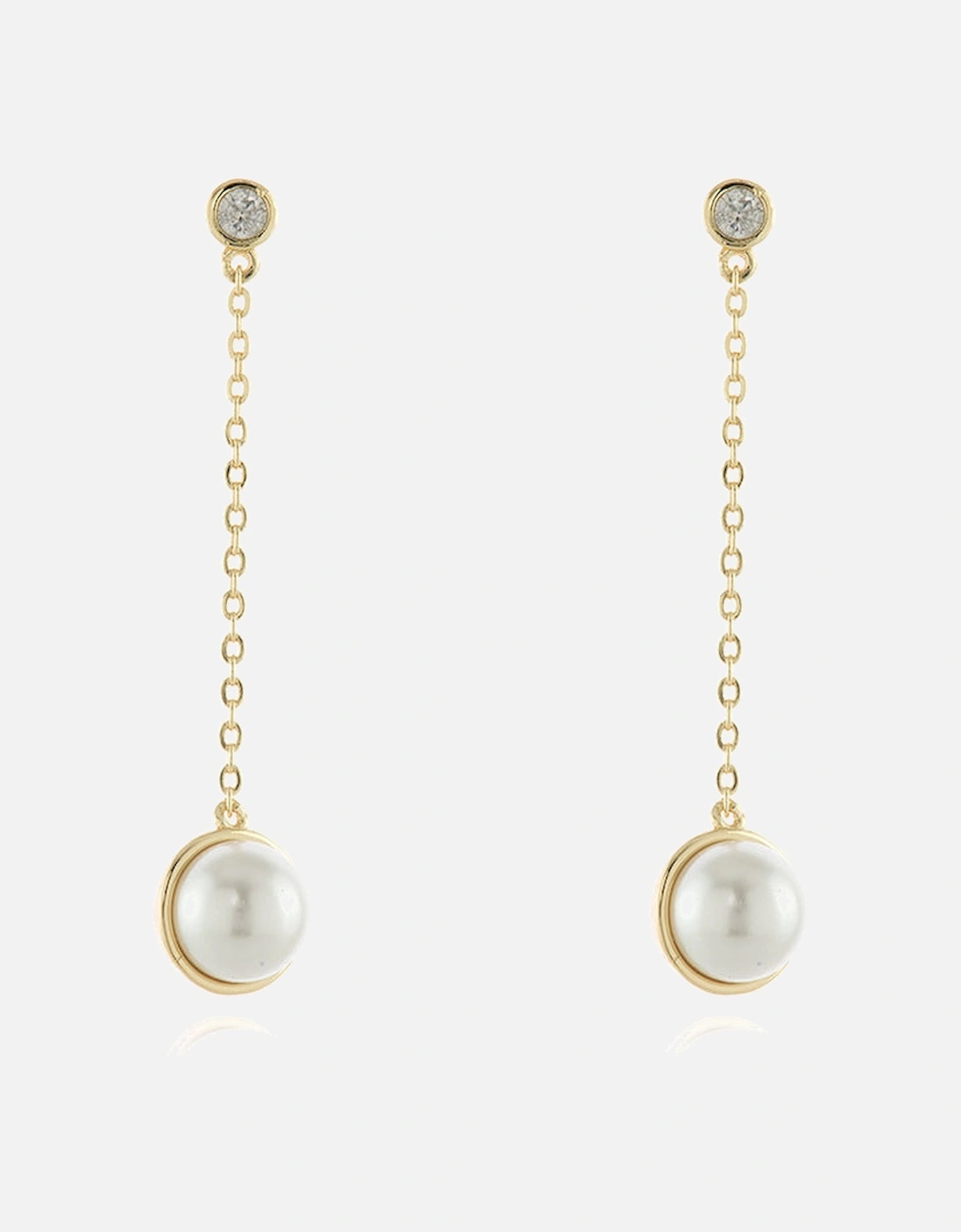 Paris Gold Drop Earrings