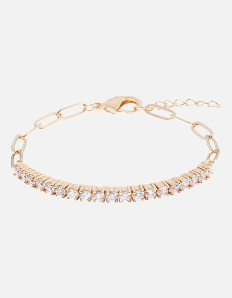 Ella Gold Tennis Bracelet