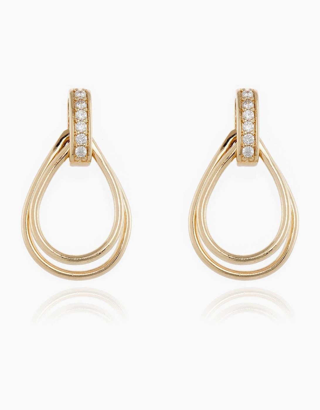 Cachet London Women's Gold Qiao Earrings Small