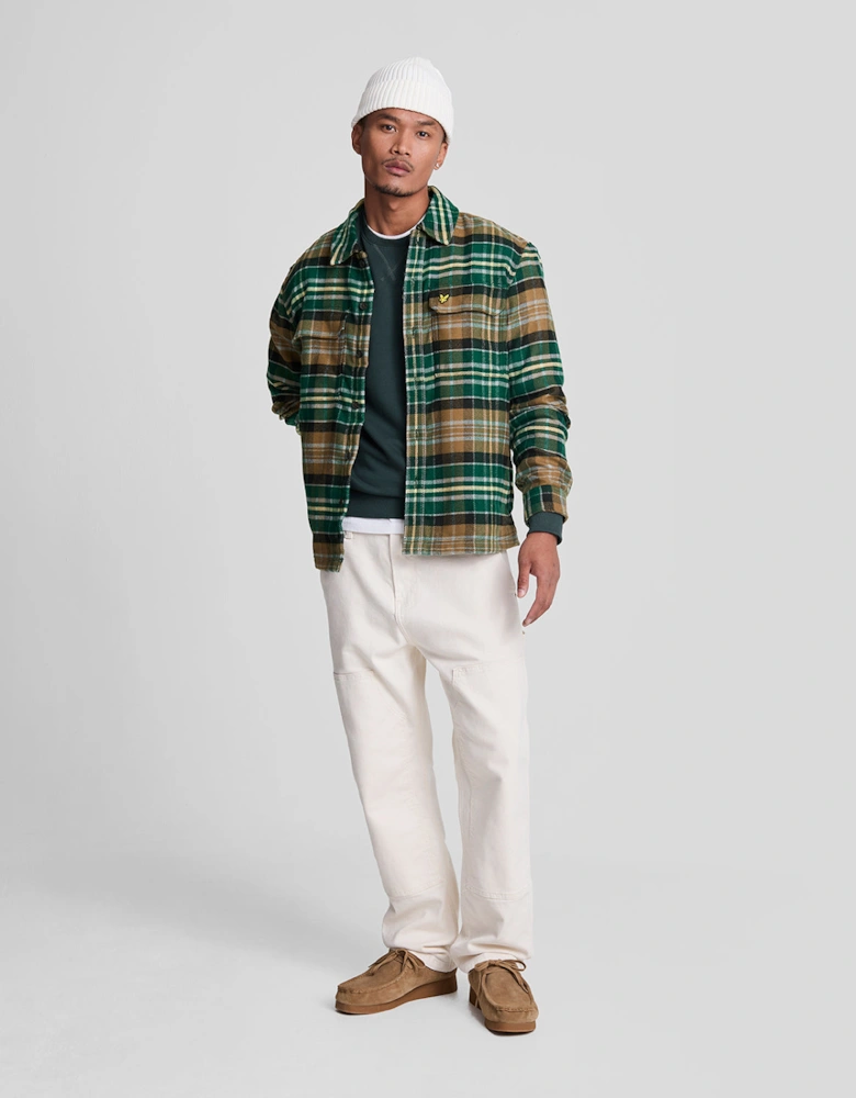 Check Flannel Overshirt