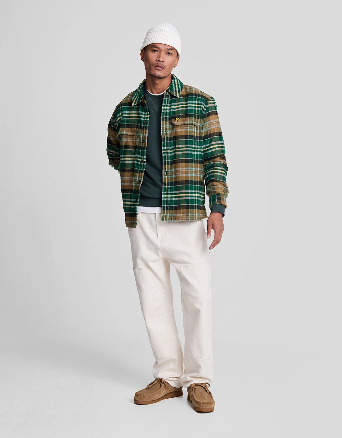 Check Flannel Overshirt