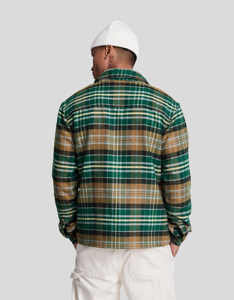 Check Flannel Overshirt