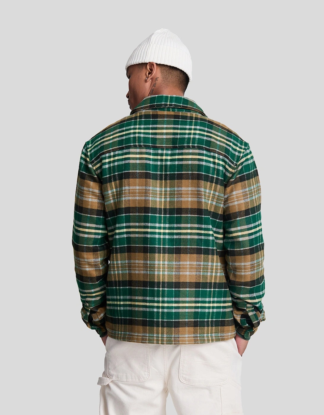 Check Flannel Overshirt