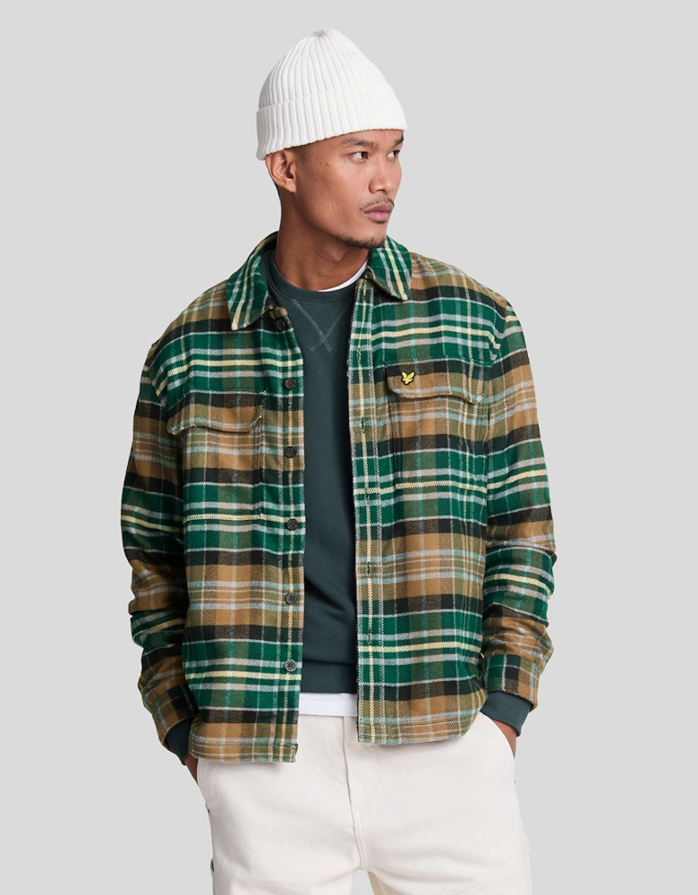 Check Flannel Overshirt