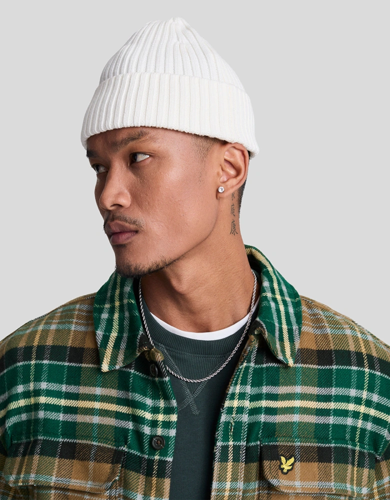 Check Flannel Overshirt