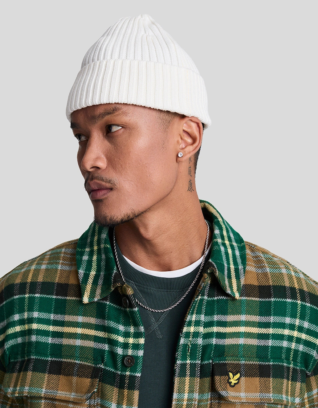 Check Flannel Overshirt