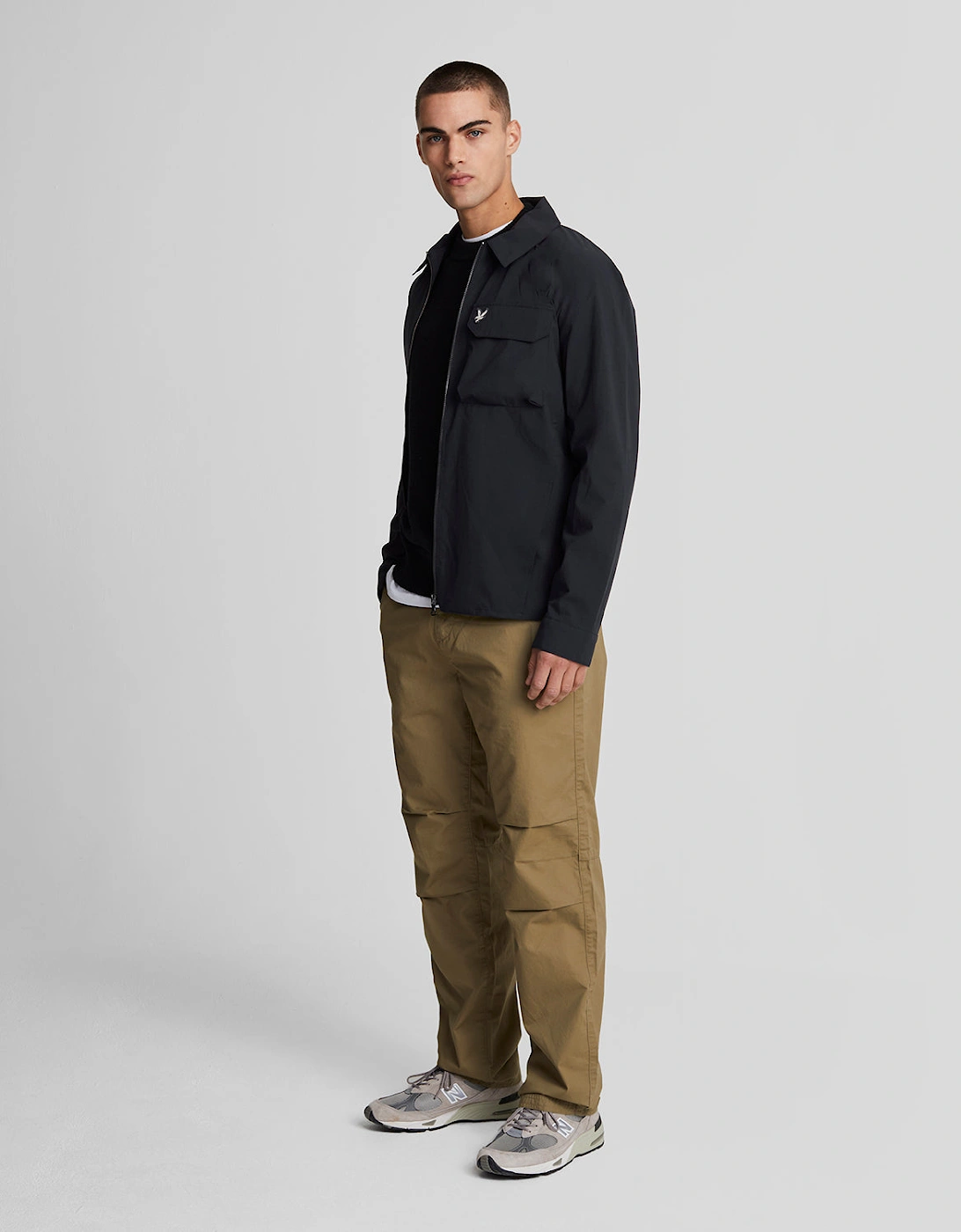 Pocketed Softshell Overshirt