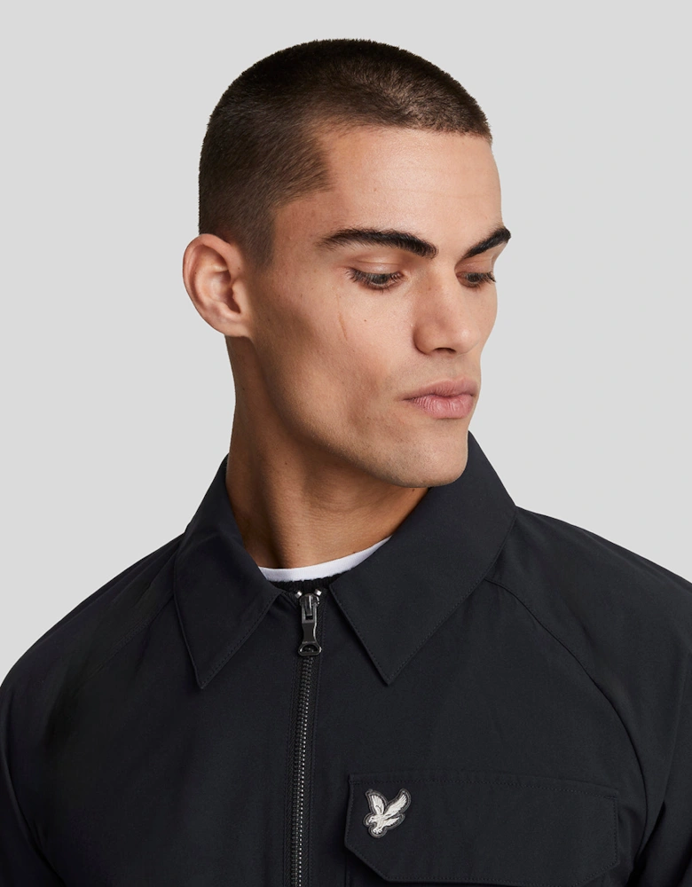 Pocketed Softshell Overshirt