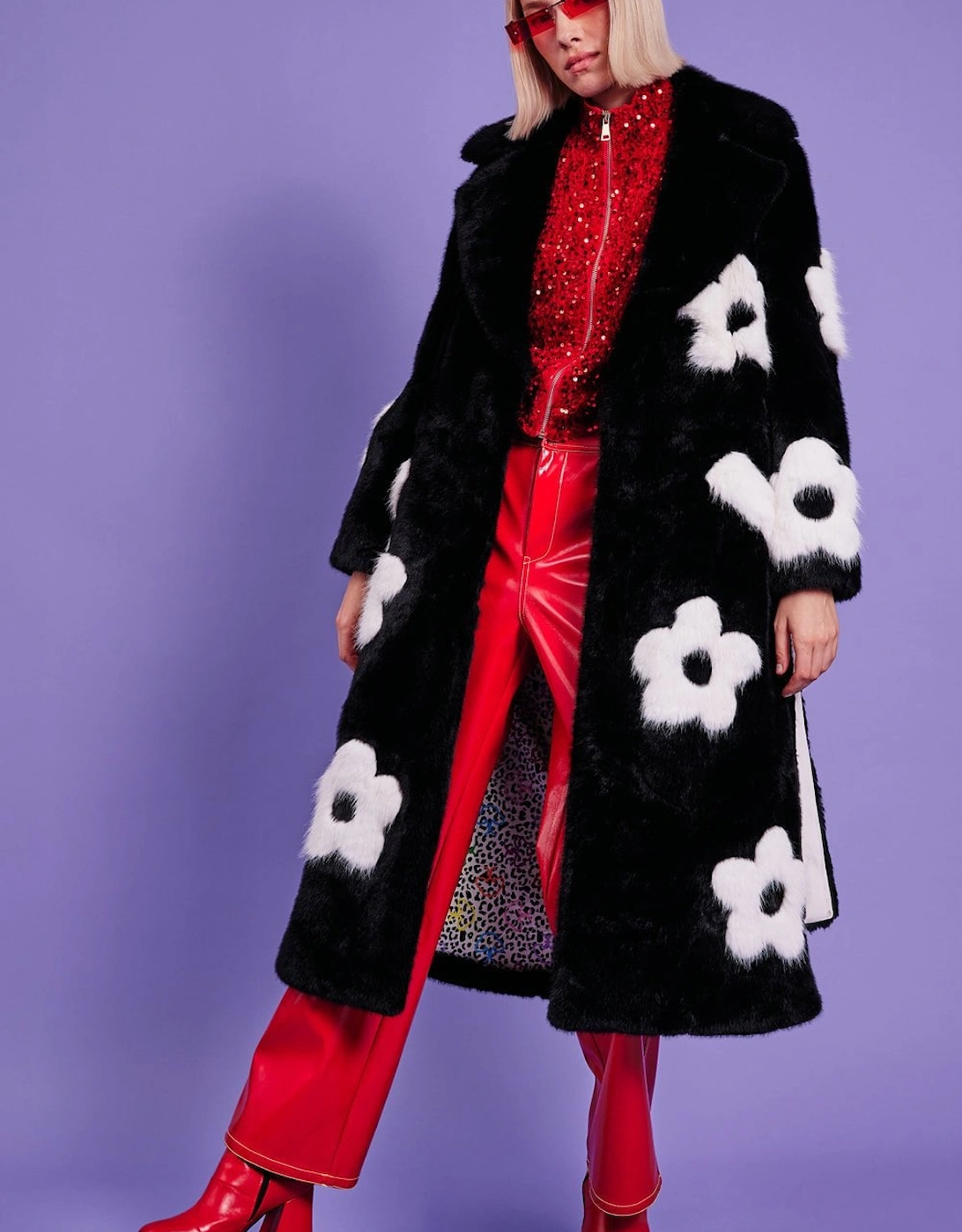 Eco Bamboo Lyocell Faux Fur Happy Coat