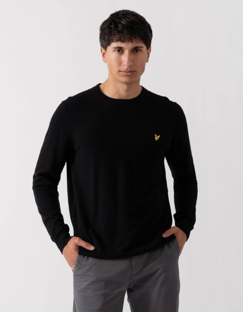 Lyle & Scott Cotton Merino Mens Crew Neck Jumper