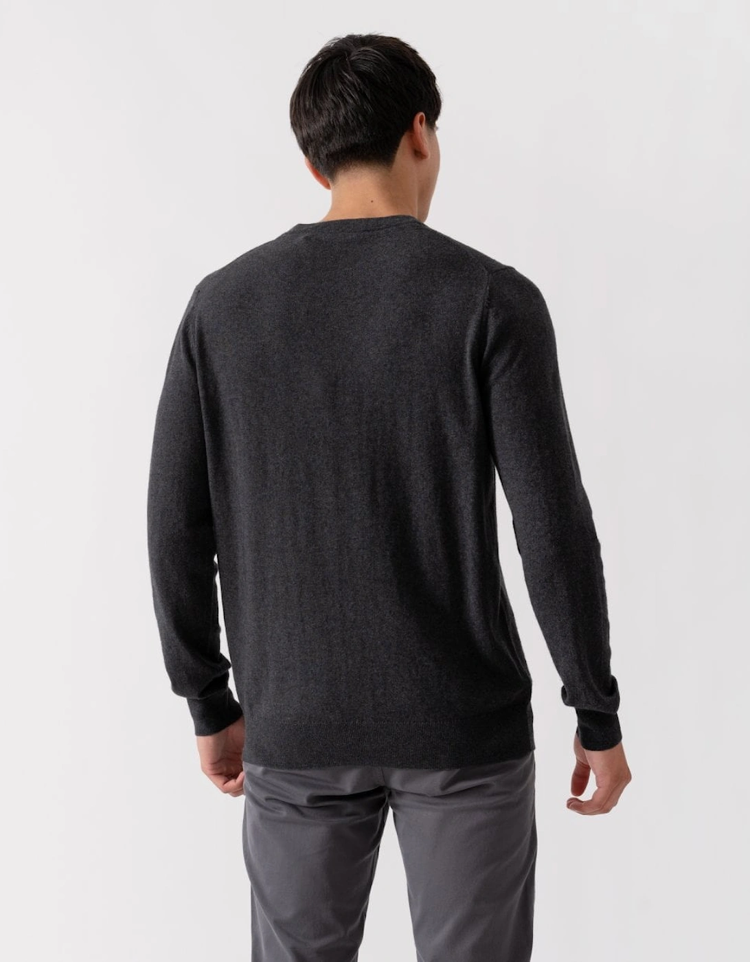 Lyle & Scott Cotton Merino Mens Crew Neck Jumper