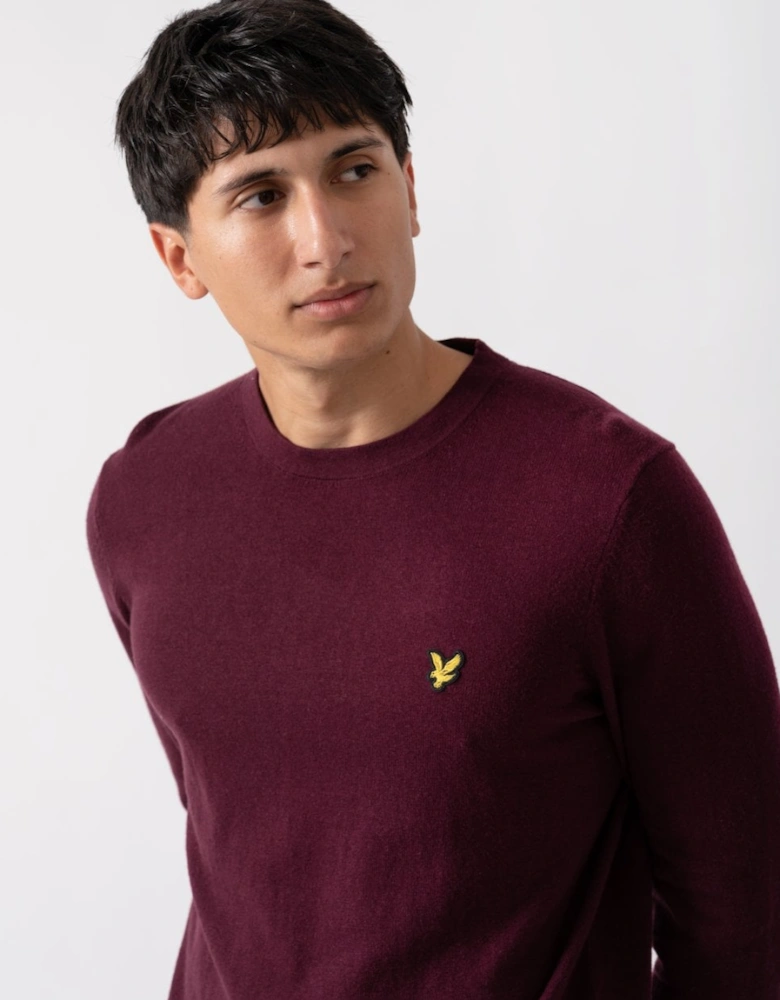 Lyle & Scott Cotton Merino Mens Crew Neck Jumper