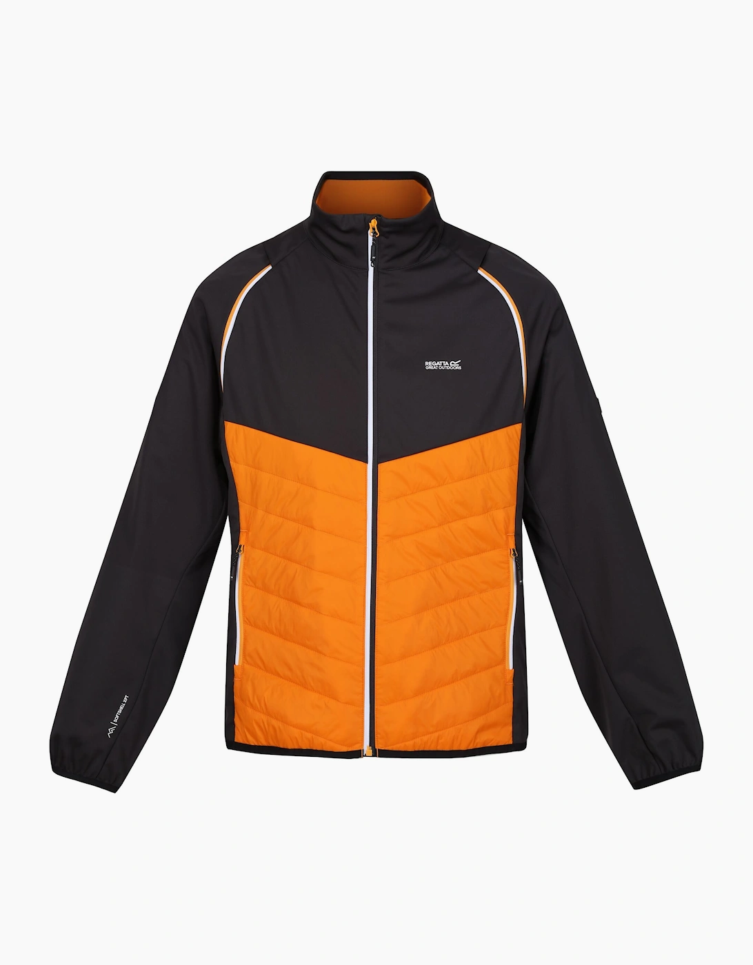 Men's Regatta Mens Steren Hybrid Soft Shell Jacket - Black - Size: 40/Regular