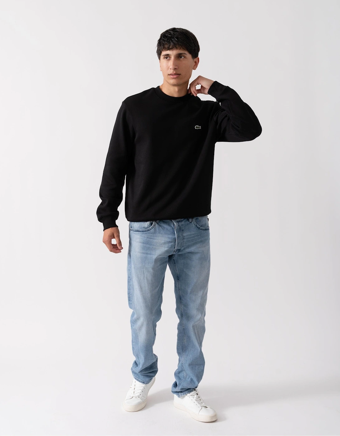 Mens Crew Neck Fleece Sweatshirt