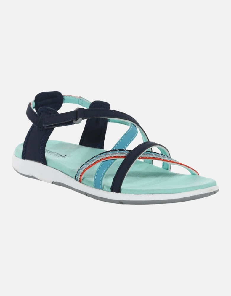 Womens/Ladies Santa Roma Criss-Cross Sandals