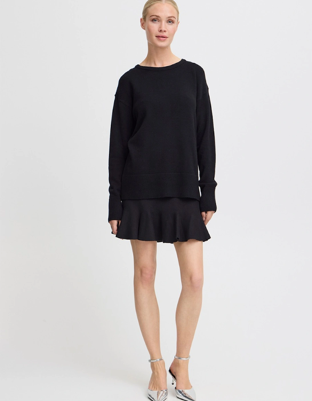 B Young Bynonina O-Neck Jumper Black