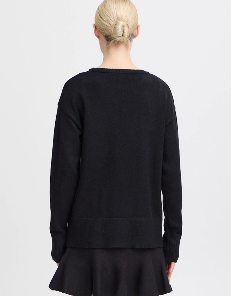 B Young Bynonina O-Neck Jumper Black