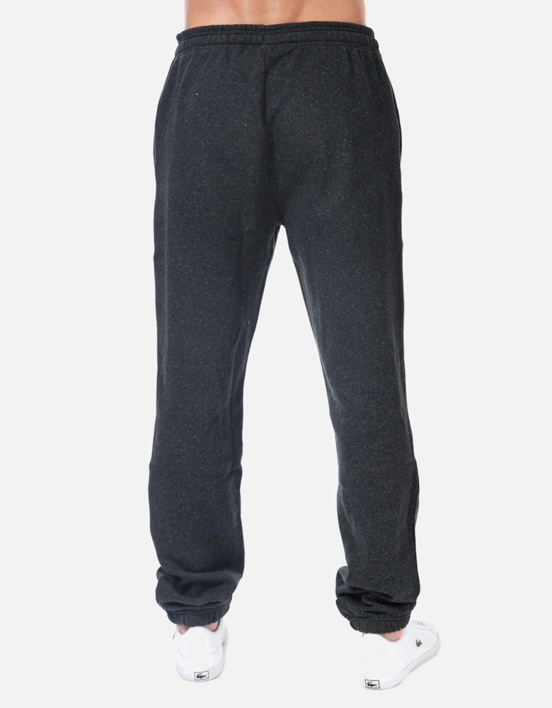 Mens Premium Fleece Jog Pants - Mens Side Logo Tracksuit Bottoms