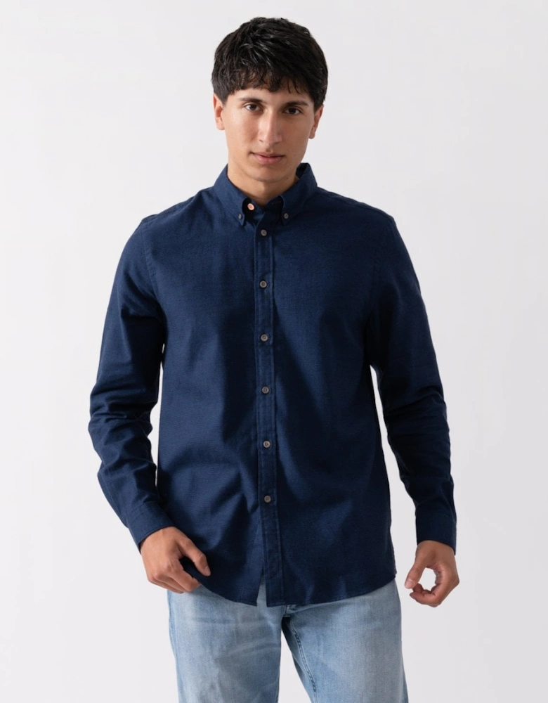 PS Mens Long Sleeve Brushed Cotton Shirt