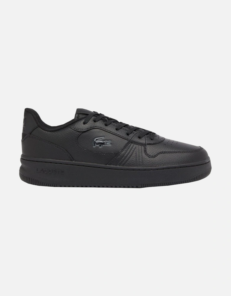 Men's L001 Mid Leather Black Trainer