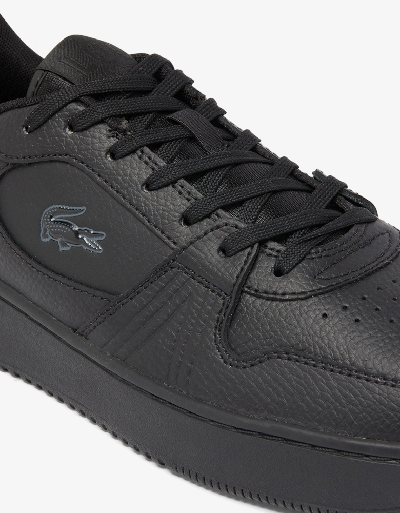 Men's L001 Mid Leather Black Trainer