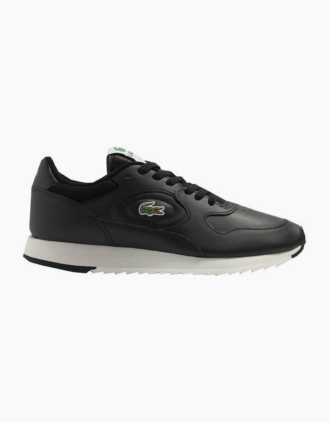 Men's Lacoste Men's Black Linetrack Trainers - Size: 11