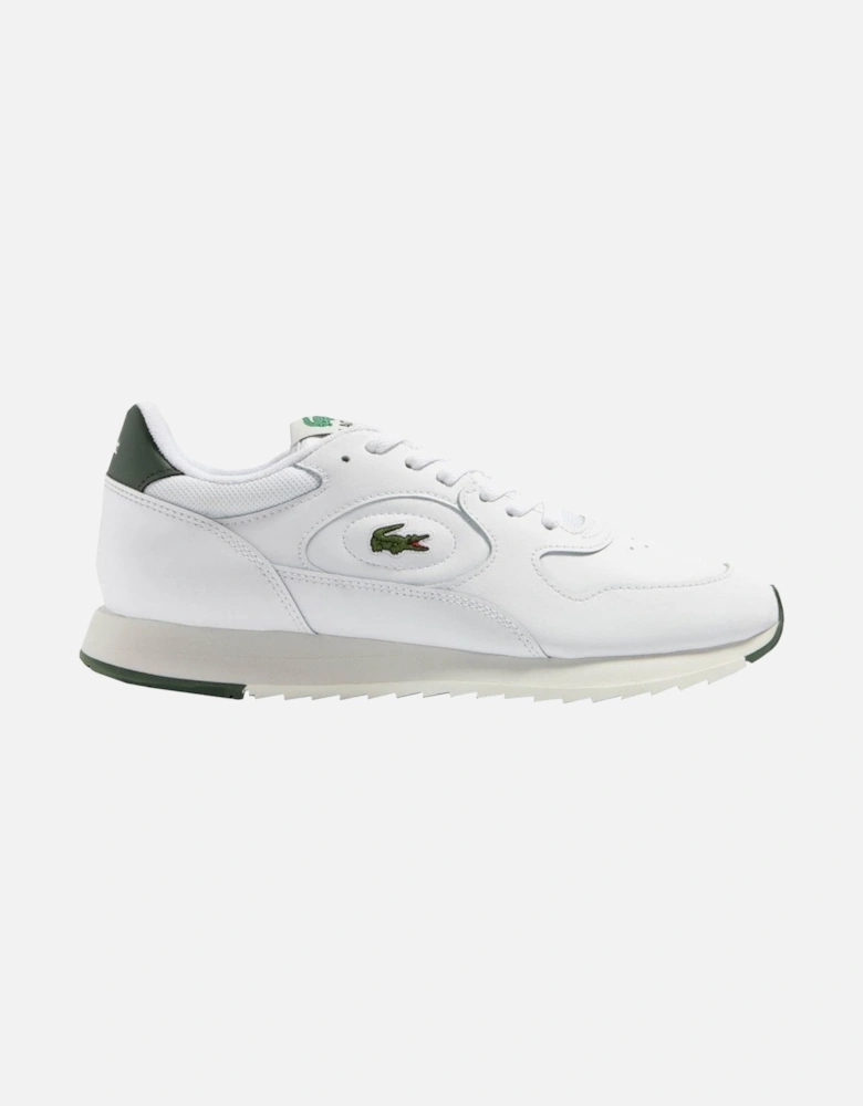 Men's White Linetrack Trainers